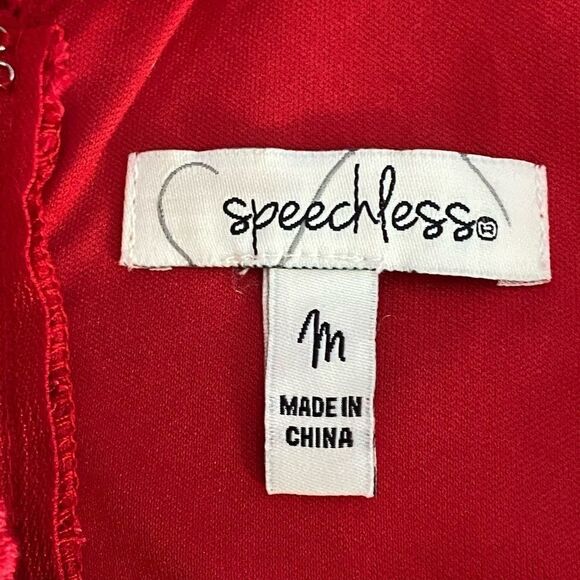 Speechless red ruffle skater dress- Nordstrom - Picture 5 of 8